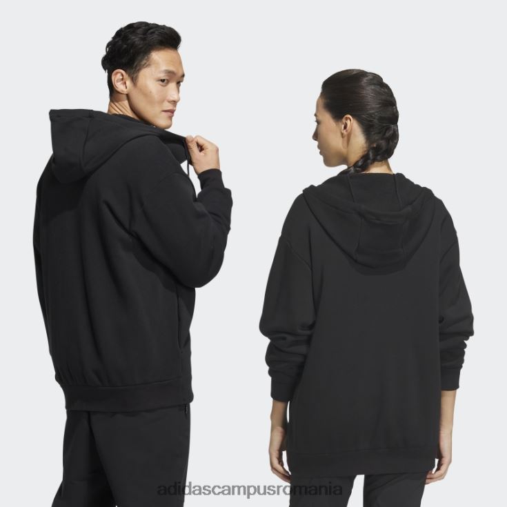 adidas campus romania jachetă neagră din tricot (neutru de gen) unisex negru J266N213618