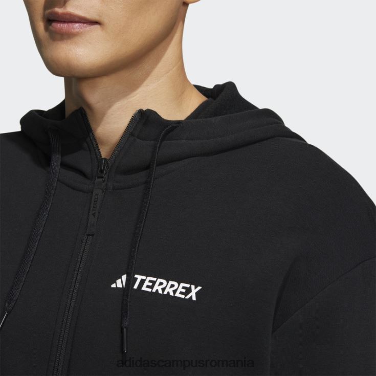 adidas campus romania jachetă neagră din tricot (neutru de gen) unisex negru J266N213618
