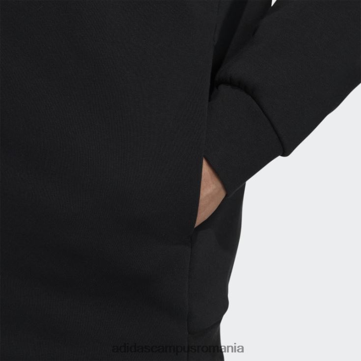 adidas campus romania jachetă neagră din tricot (neutru de gen) unisex negru J266N213618