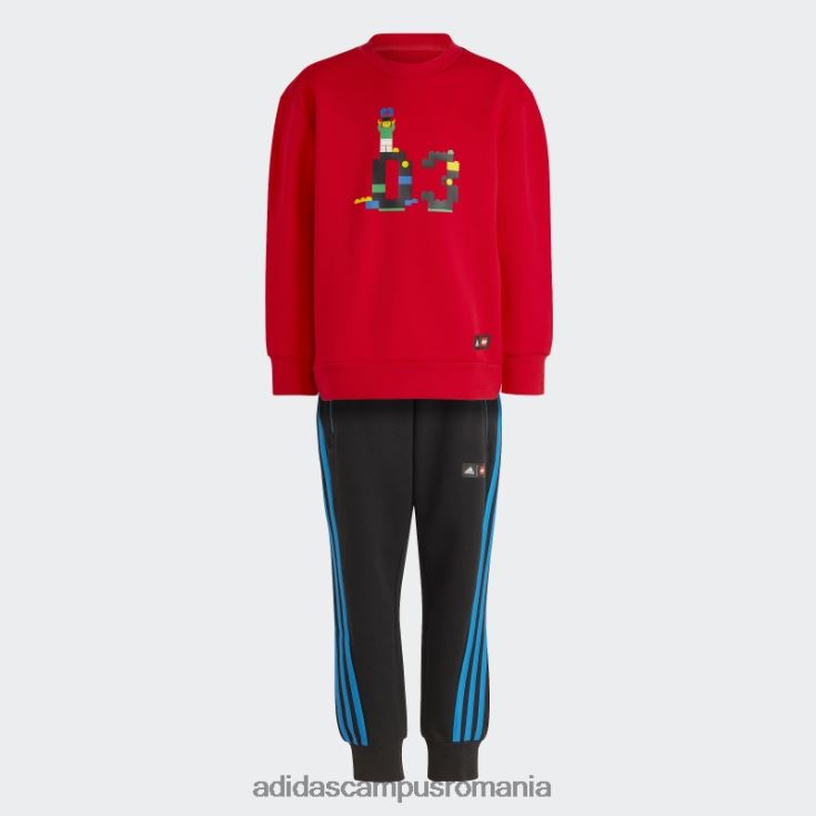 adidas campus romania Set hanorac și pantaloni roșu x clasic Lego Crew unisex rosu albastru J266N211802