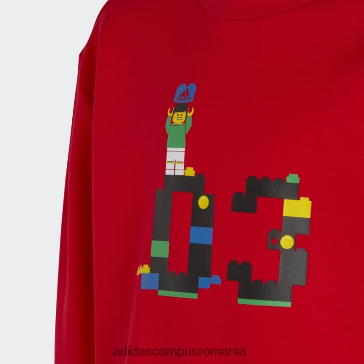 adidas campus romania Set hanorac și pantaloni roșu x clasic Lego Crew unisex rosu albastru J266N211802
