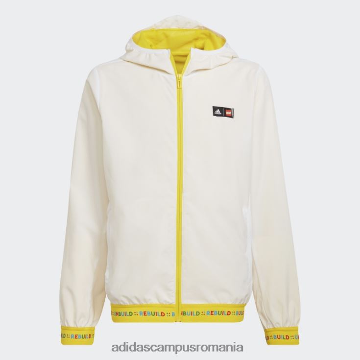 adidas campus romania alb x lego play windbreaker fierbinte unisex alb/galben/rosu J266N218951