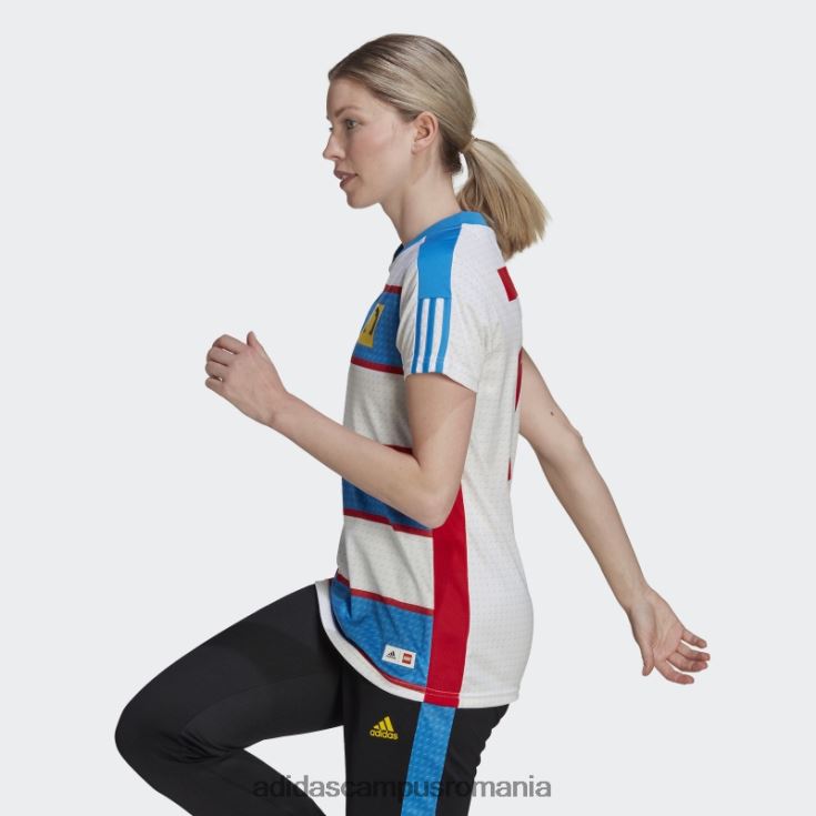 adidas campus romania blue tiro x lego home tricou fashion unisex albastru/alb/galben J266N222823