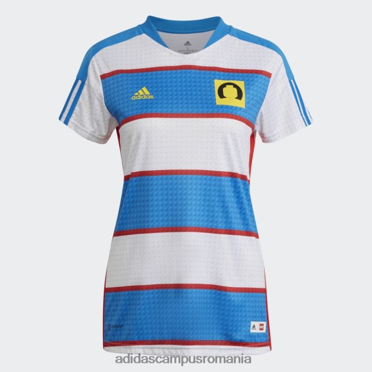adidas campus romania blue tiro x lego home tricou fashion unisex albastru/alb/galben J266N222823