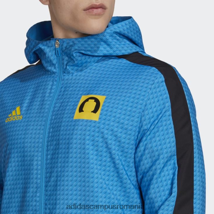 adidas campus romania blue tiro x lego windbreaker fashion unisex albastru/galben J266N215259