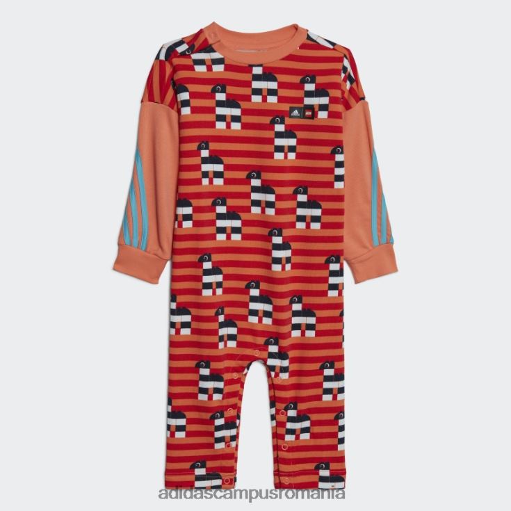 adidas campus romania body coral hot x clasic lego unisex coral/albastru J266N211600
