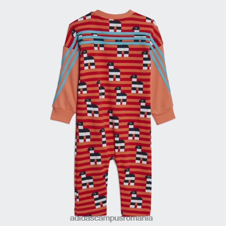 adidas campus romania body coral hot x clasic lego unisex coral/albastru J266N211600