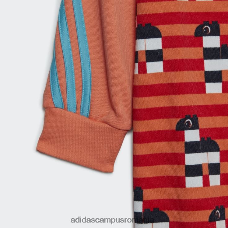 adidas campus romania body coral hot x clasic lego unisex coral/albastru J266N211600