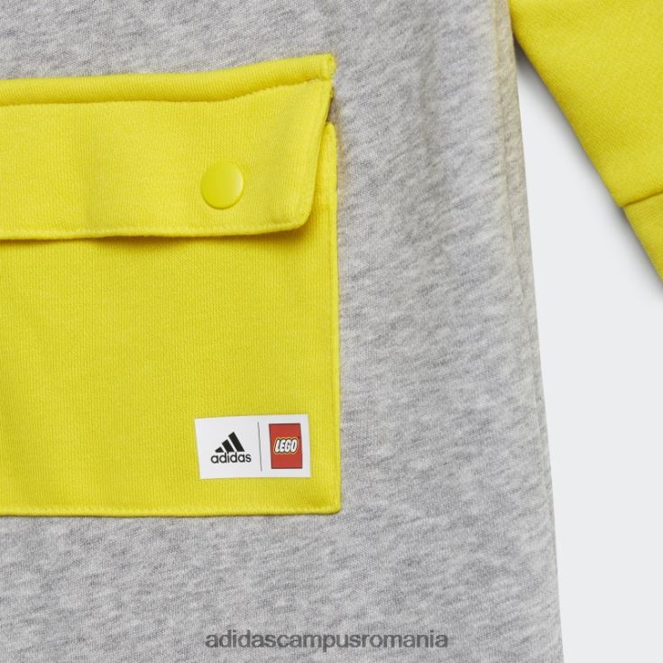 adidas campus romania body gri mediu x lego duplo unisex gri mediu/galben/albastru J266N219100