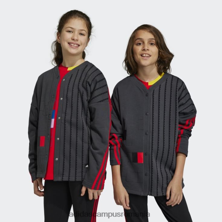 adidas campus romania cămașă lego clasică carbon x fierbinte unisex carbon/rosu J266N211602