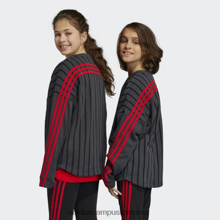 adidas campus romania cămașă lego clasică carbon x fierbinte unisex carbon/rosu J266N211602