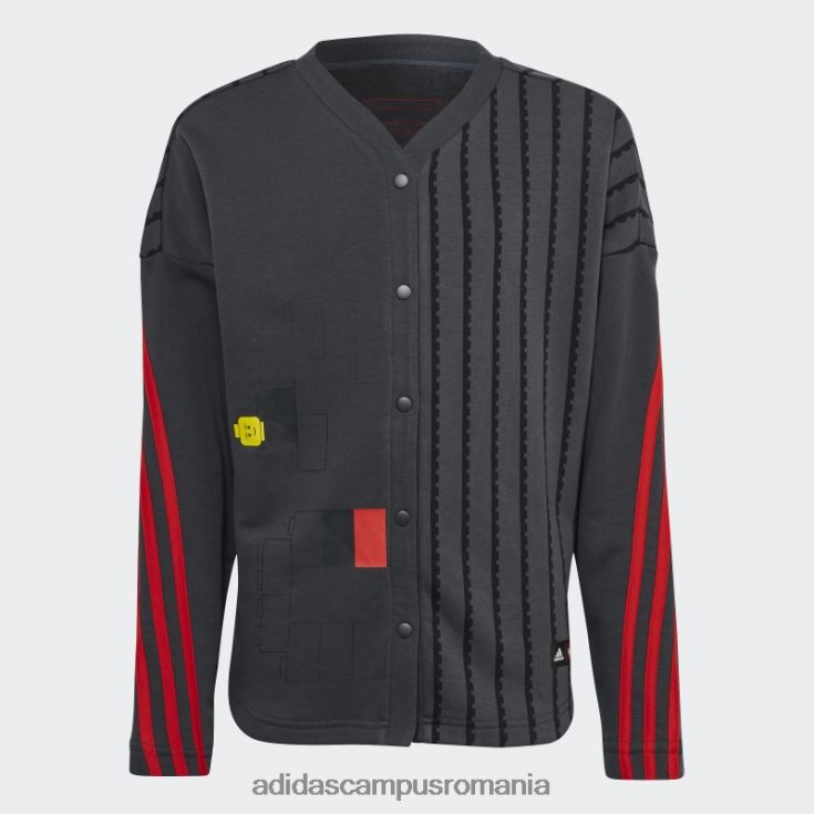 adidas campus romania cămașă lego clasică carbon x fierbinte unisex carbon/rosu J266N211602