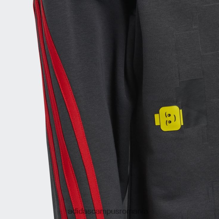 adidas campus romania cămașă lego clasică carbon x fierbinte unisex carbon/rosu J266N211602