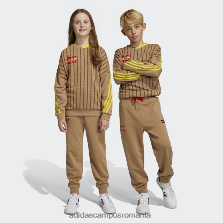 adidas campus romania carton x pantaloni clasici lego fierbinti unisex carton/galben J266N211622