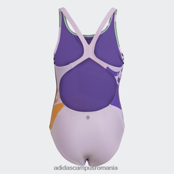 adidas campus romania costum de baie liliac x lego unisex liliac J266N219228