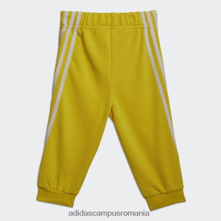 adidas campus romania galben x set de pantaloni și jachetă lego clasică la modă unisex nuanță galben/ecru J266N211694