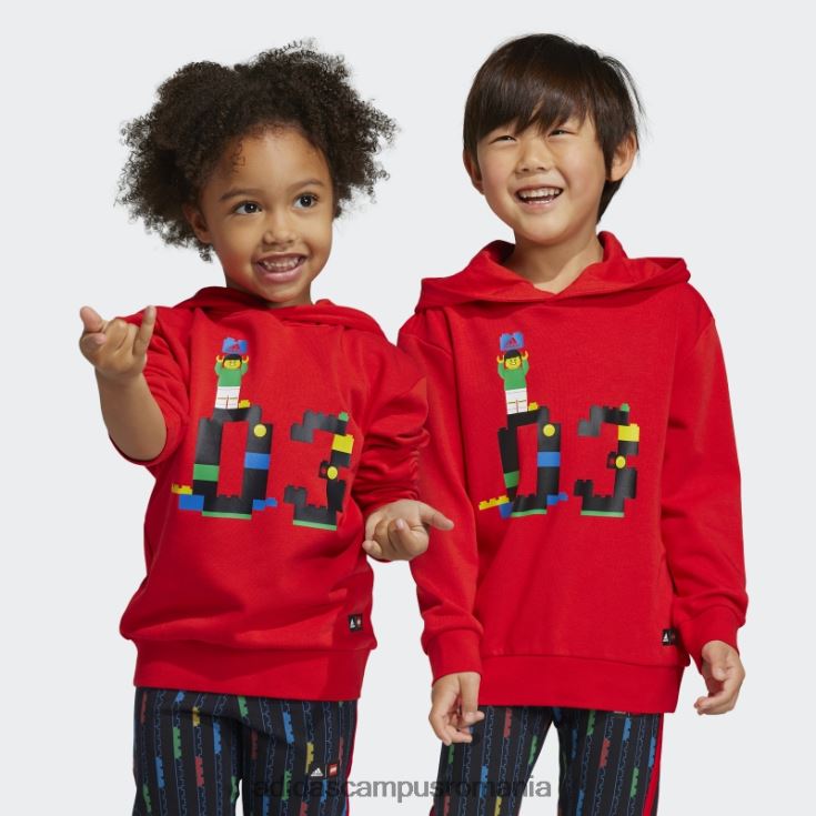 adidas campus romania hanorac roșu x clasic lego fierbinte unisex roșu J266N218432
