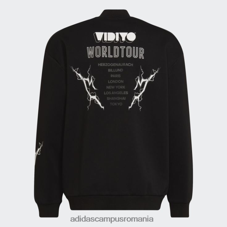 adidas campus romania jachetă bomber neagră x lego vidiyo unisex negru J266N218963