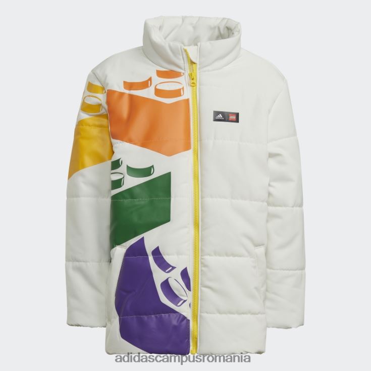 adidas campus romania jachetă căptușită de iarnă fashion x clasic lego unisex alb/galben J266N212033
