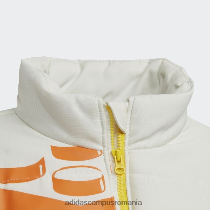 adidas campus romania jachetă căptușită de iarnă fashion x clasic lego unisex alb/galben J266N212033