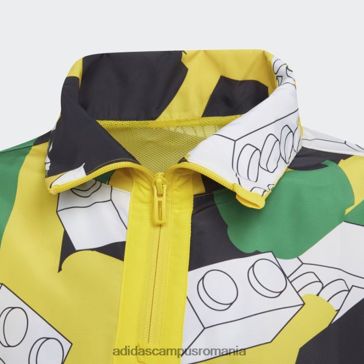 adidas campus romania jacket de vânt cu jumătate de fermoar alb x clasic lego fierbinte unisex alb/galben/verde/negru J266N218980