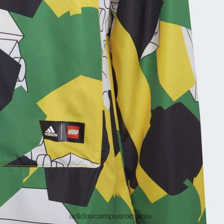 adidas campus romania jacket de vânt cu jumătate de fermoar alb x clasic lego fierbinte unisex alb/galben/verde/negru J266N218980