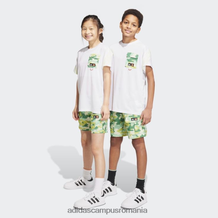 adidas campus romania pantaloni scurți verde fashion x lego play unisex verde J266N218808