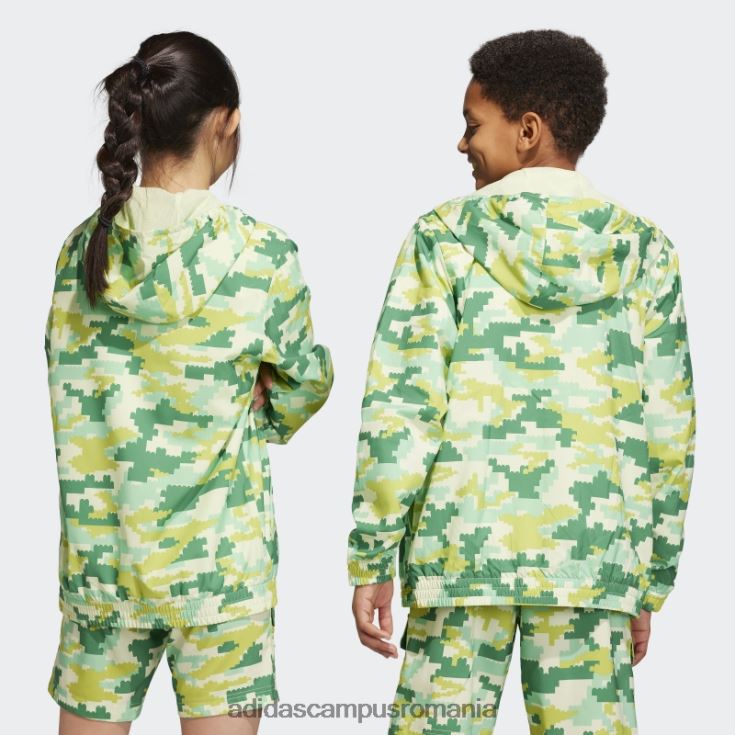 adidas campus romania parcă de vânt green hot x lego play unisex verde/aureola J266N218810