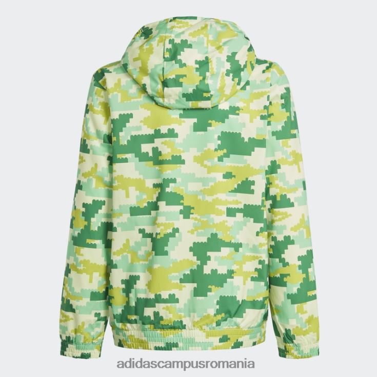 adidas campus romania parcă de vânt green hot x lego play unisex verde/aureola J266N218810