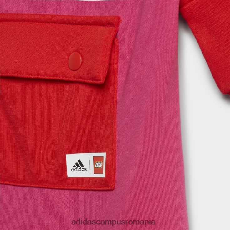 adidas campus romania real magenta x lego duplo body fashion unisex magenta real/rosu/mister J266N219008