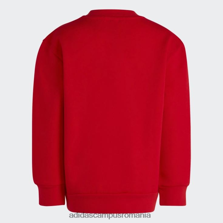 adidas campus romania roșu x clasic lego echipaj hanorac și pantaloni la modă unisex rosu albastru J266N218384