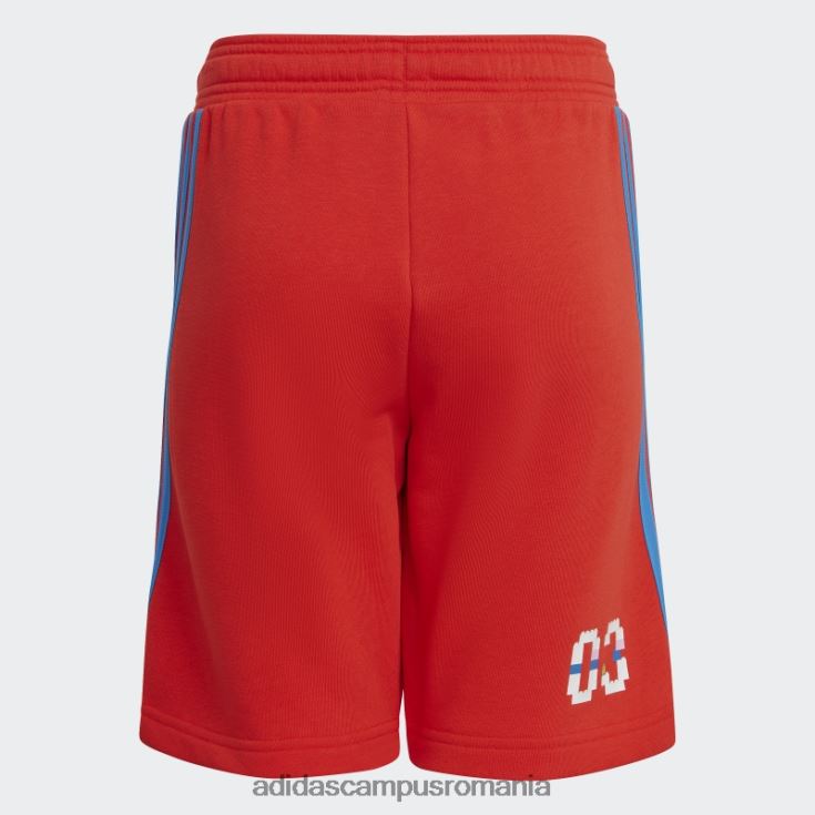 adidas campus romania roșu x clasic lego pantaloni scurți moda unisex rosu albastru J266N218714