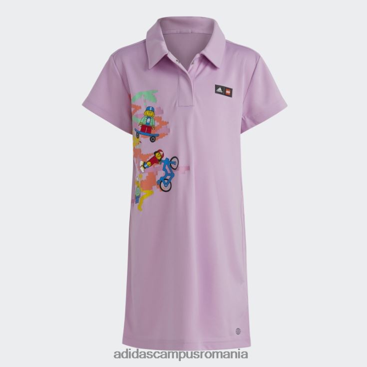 adidas campus romania rochie polo x lego play liliac fierbinte unisex liliac/galben J266N218800