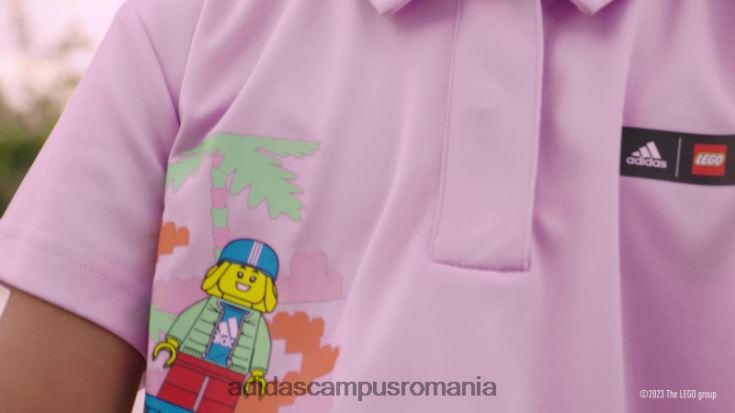 adidas campus romania rochie polo x lego play liliac fierbinte unisex liliac/galben J266N218800