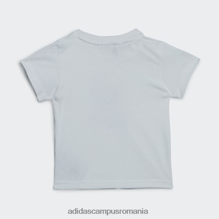 adidas campus romania set de tricou și pantaloni scurți alb x lego play la modă unisex alb J266N211680