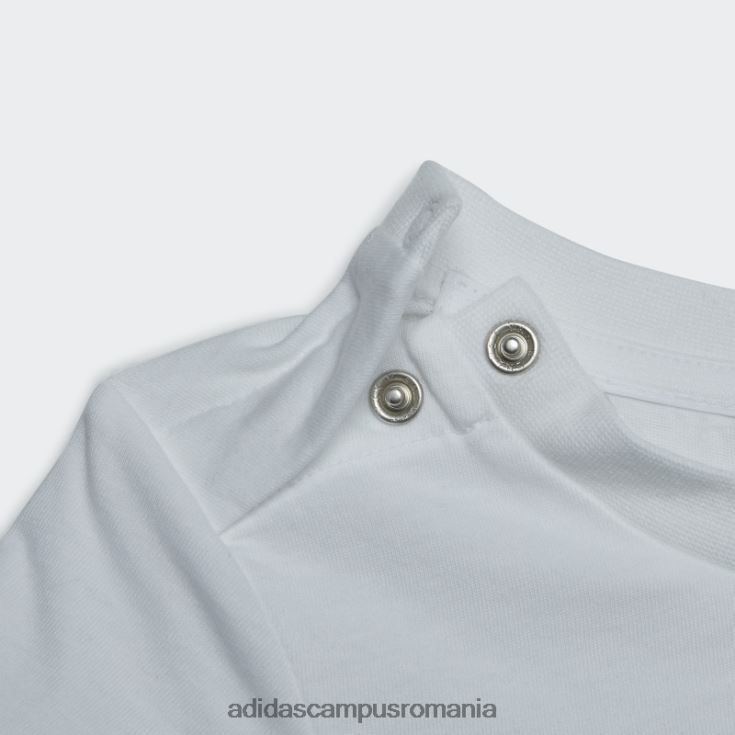 adidas campus romania set de tricou și pantaloni scurți alb x lego play la modă unisex alb J266N211680