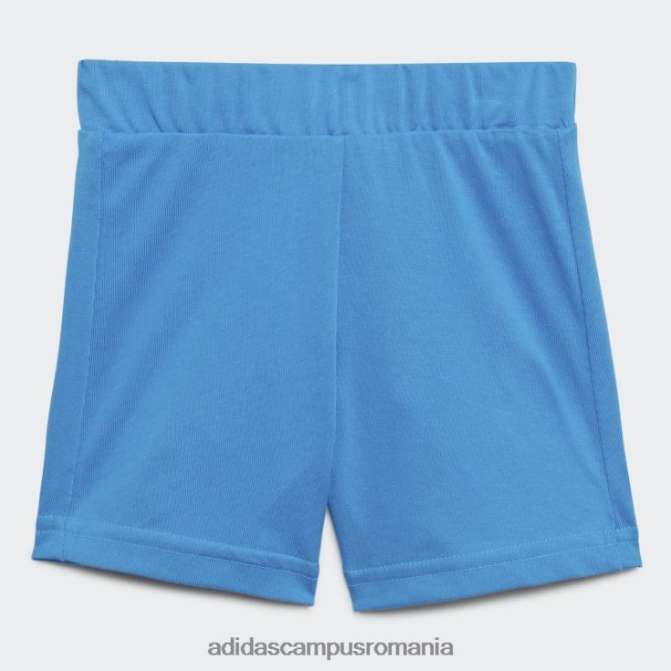 adidas campus romania set de tricou și pantaloni scurți lego verde x clasic la modă unisex verde J266N218867