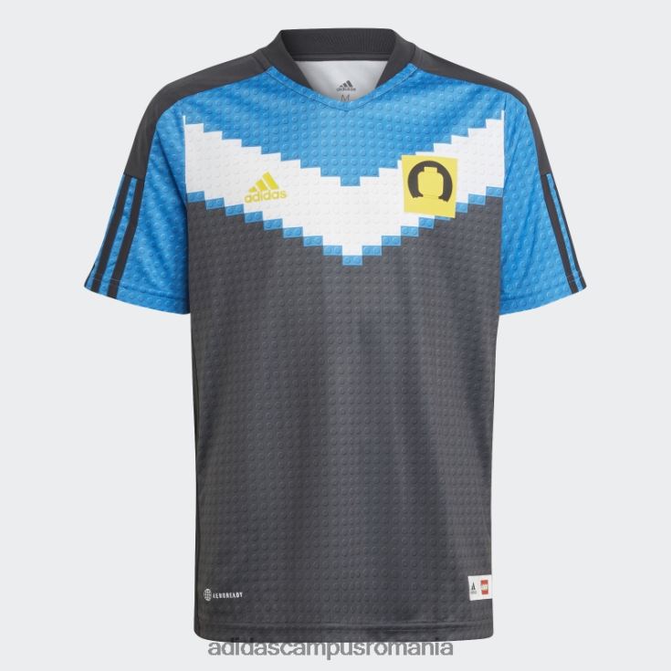 adidas campus romania tiro x lego away tricou hot carbon unisex carbon/alb/galben J266N224963