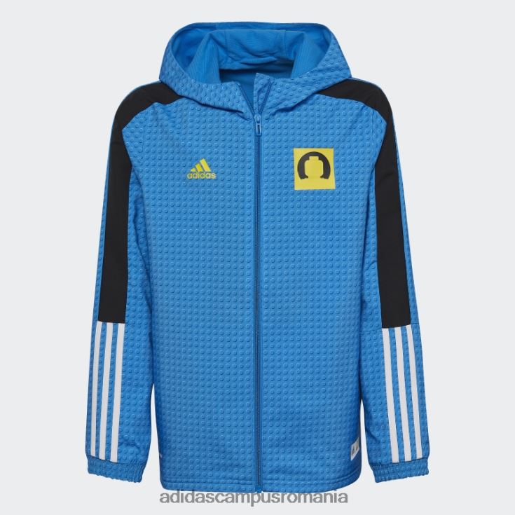 adidas campus romania tiro x lego windbreaker fashion blue unisex albastru/galben J266N224962