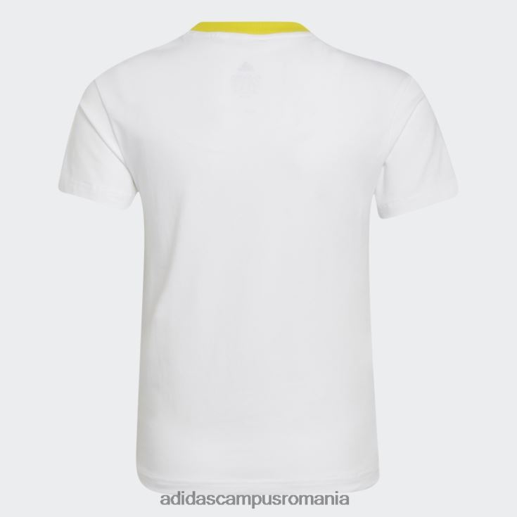 adidas campus romania tricou alb x clasic lego unisex alb/galben J266N219024