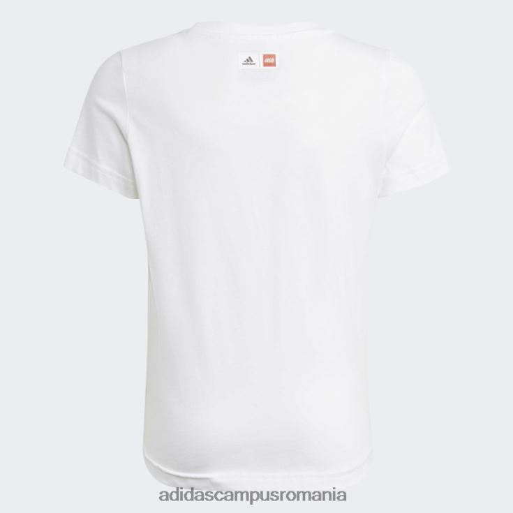 adidas campus romania tricou grafic alb fashion x clasic lego unisex alb J266N23489
