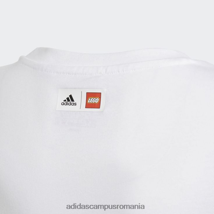 adidas campus romania tricou grafic alb fashion x clasic lego unisex alb J266N23489