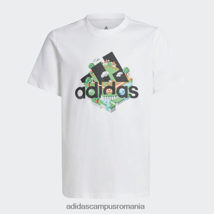 adidas campus romania tricou grafic alb x lego fashion unisex alb J266N23333