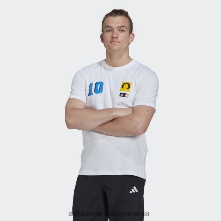 adidas campus romania tricou grafic alb x lego fotbal de modă unisex alb J266N27323