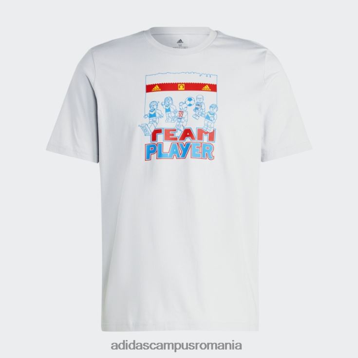 adidas campus romania tricou grafic de fotbal gri x lego fierbinte unisex gri J266N214747