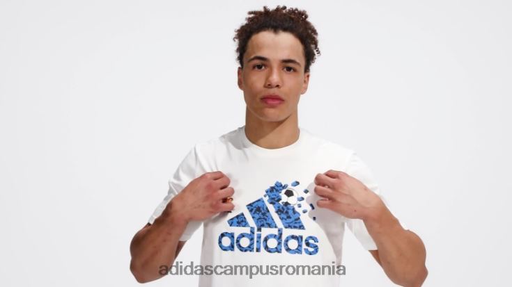 adidas campus romania tricou grafic de fotbal x lego alb fierbinte unisex alb J266N220258