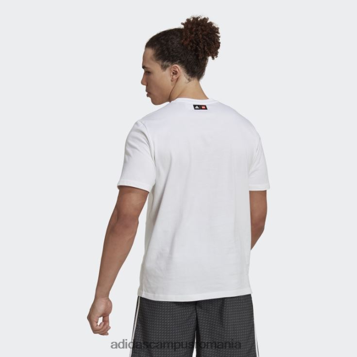 adidas campus romania tricou grafic de fotbal x lego alb fierbinte unisex alb J266N220258