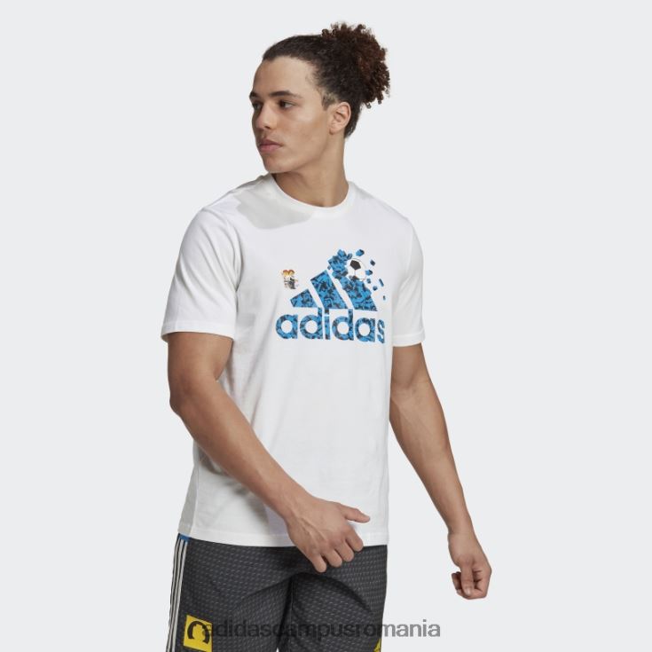 adidas campus romania tricou grafic de fotbal x lego alb fierbinte unisex alb J266N220258