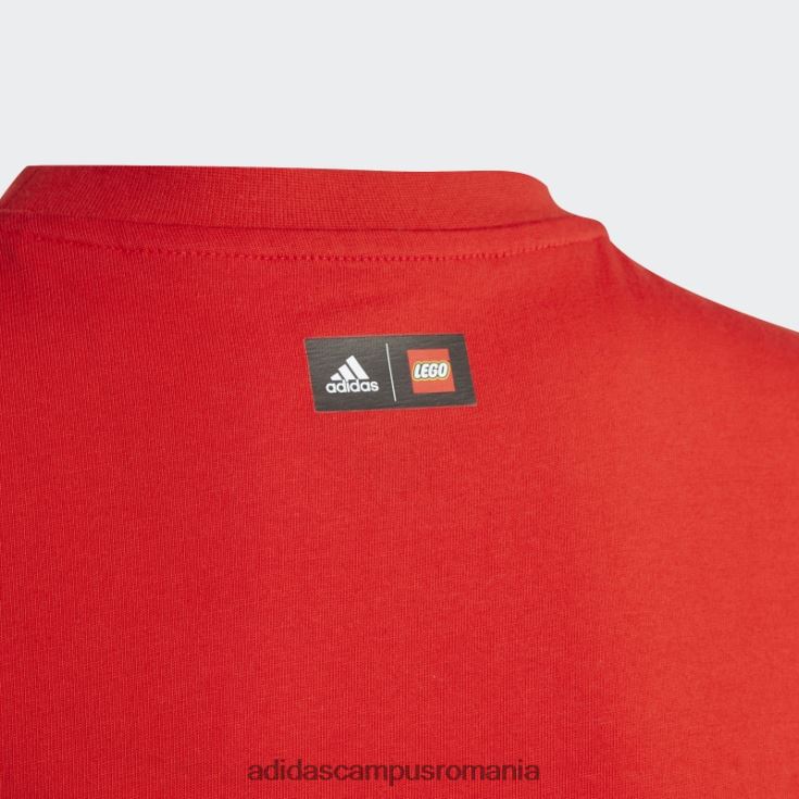 adidas campus romania tricou grafic roșu x lego unisex roșu J266N23322