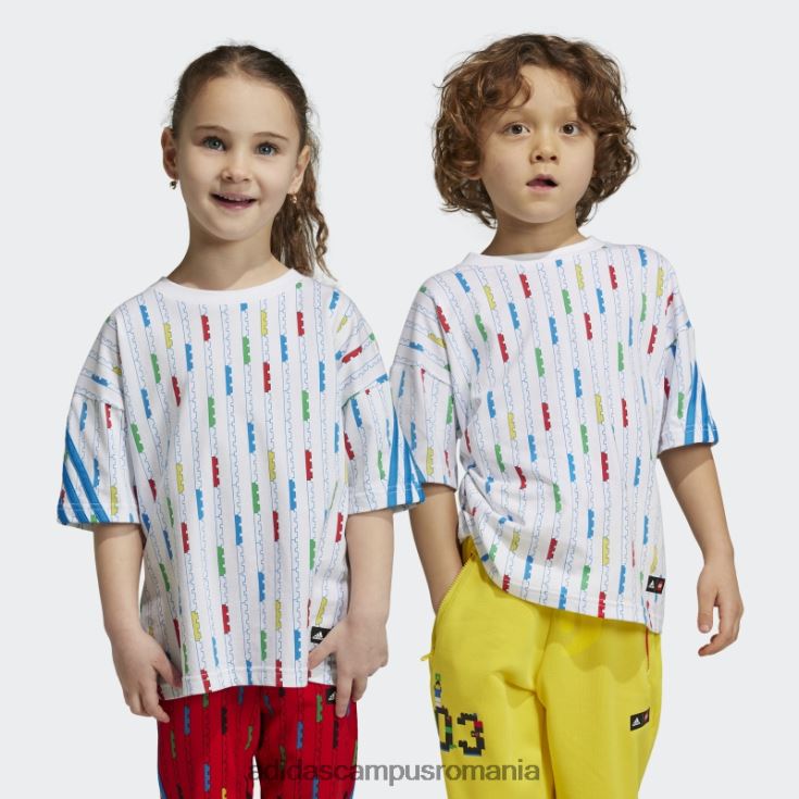 adidas campus romania tricou lego alb x clasic fierbinte unisex alb/albastru șoc J266N211614